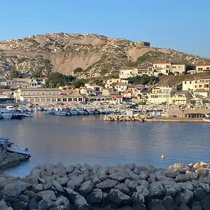 Au Coeur Du Parc National Du Massif Des Calanques, La Flibuste Des Goudes, Maison 2 Chambres, Climatisee, Jardins, Solarium, Proche Plage, Large Vue Marseille